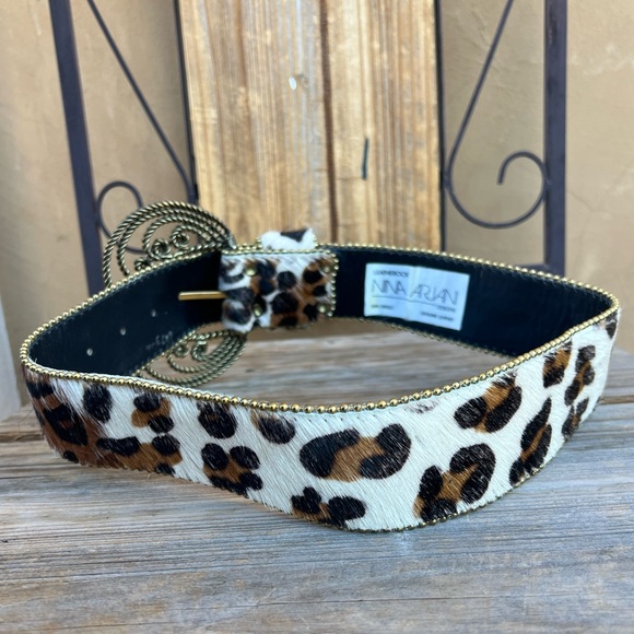 Vintage Nina Arjani Western Boho Belt size M - Picture 3 of 15